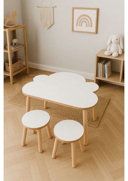 Çocuk Aktivite Masası, Etkinlik Masası, Çocuk, Sincap Çalışma Masa- Sandalye Takımı Yaz- Sil Yüzey indirimleri