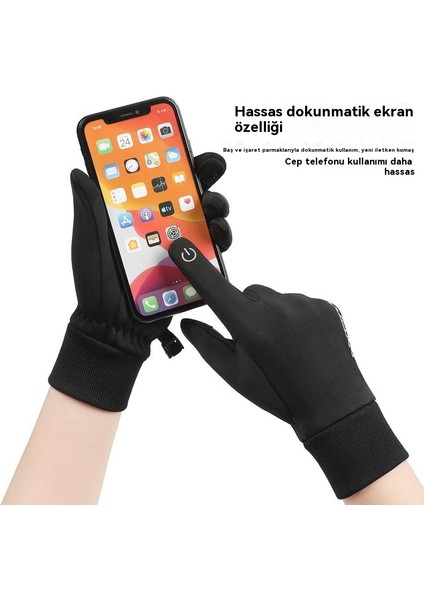 Kış Çocuk Eldivenleri Artı Kadife Sıcak Rüzgar Geçirmez ve Soğuk Eldivenler (Yurt Dışından) modelleri