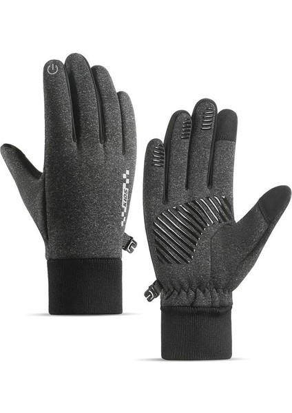 Kış Çocuk Eldivenleri Artı Kadife Sıcak Rüzgar Geçirmez ve Soğuk Eldivenler (Yurt Dışından)