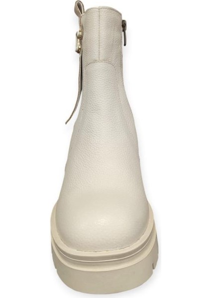 2351311K Platform Topuk Deri Günlük Kadın Bot indirimleri