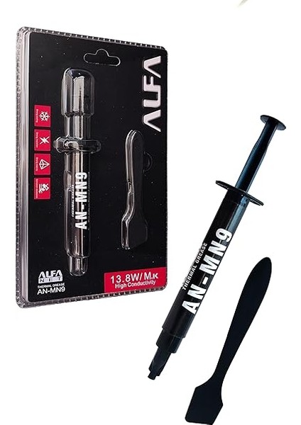 Net An-Mn9 Şırınga 3gr 13.8W Yüksek Performanslı Termal Macun Işlemci Cpu Süper Iletken fiyatları