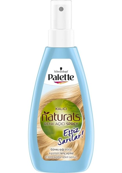 Schwarzkopf Kalıcı Doğal Renkler Renk Açıcı Sprey Saç Boyası