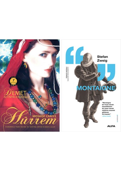 Moskof Cariye Hürrem (Cep Boy) + Montaigne