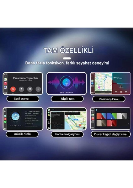 Kablosuz Android Auto/car Play USB Dongle Cihazı ( Lisinya ) modelleri