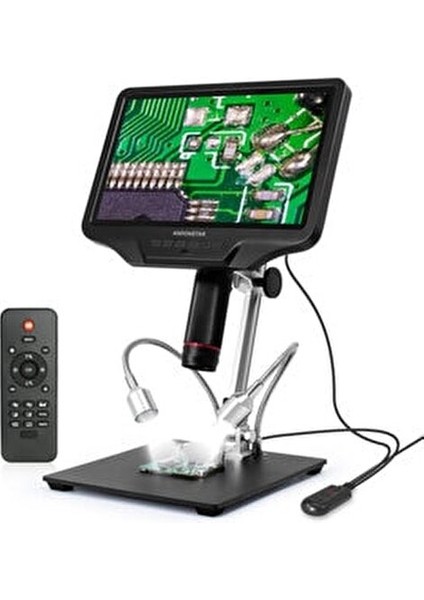 AD409 Pro HDMI Dijital Mikroskop 2160P Yüksek Kalite Aydınlatma ve Odaklama