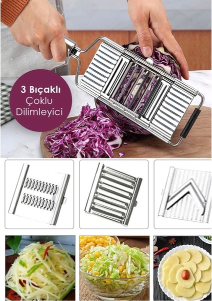 Metal Saplı Pratik Çoklu Rende fiyatları