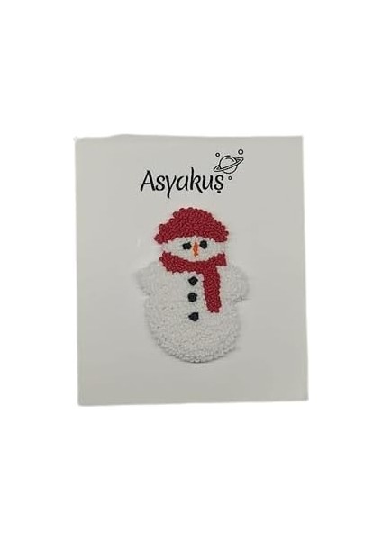 Handmade Kardan Adam Klips Toka 293