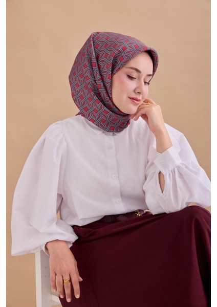 Twill Ipek Eşarp - 11479-40 Kırmızı fiyatları