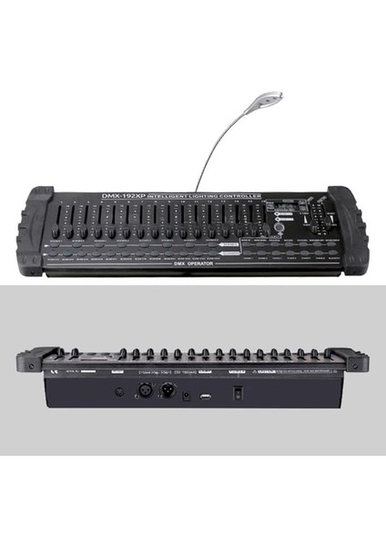 DMX-192XP Işık Kontrol Mikseri Masası LED Aydınlatmalı 384 Kanal