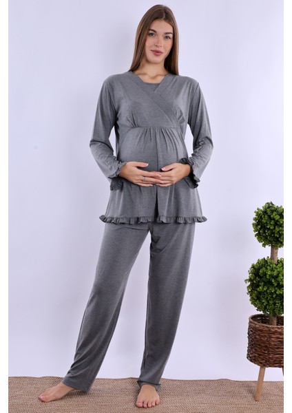 Füme Hamile Lohusa Pijama Takımı fiyatları