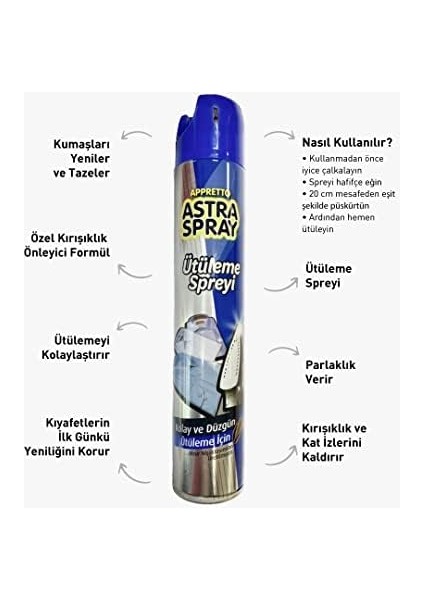 Cook Astra Sprey Ütüleme Spreyi fiyatları