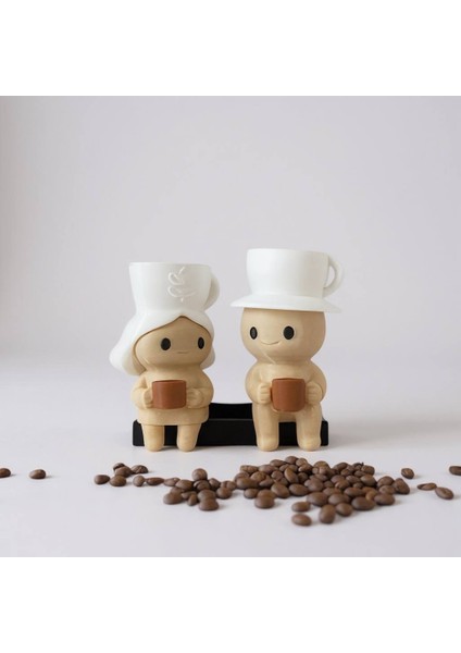Kahve Çifti Figür modelleri