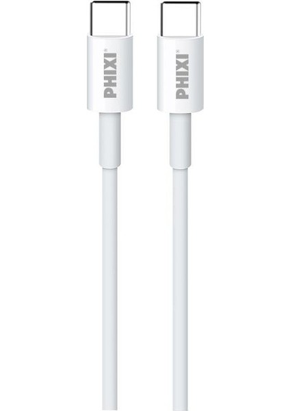 Basic CB412T Type-C To Type-C Şarj Kablosu