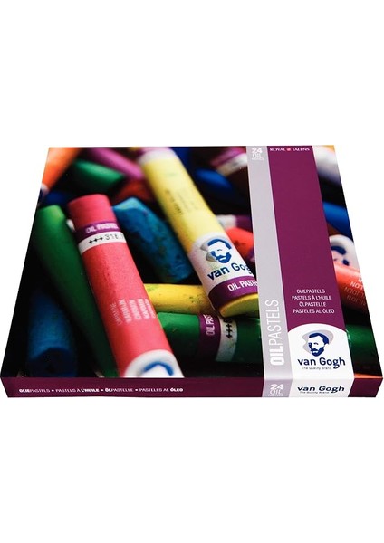 Gogh Yağlı Pastel 24 Renk Set