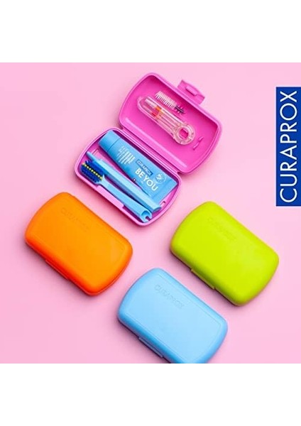 Curaprox Ortodonti Travel Seti (5460 Orho Fırça + Be You Diş Macunu + 3 Adet Arayüz Fırçası) modelleri