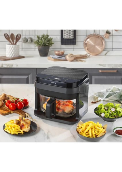 OVFRY10 Cam Airfryer 5 Lt Yağsız Fritöz modelleri