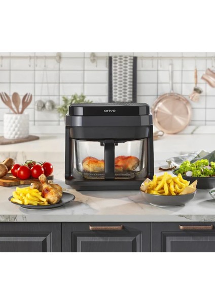 OVFRY10 Cam Airfryer 5 Lt Yağsız Fritöz indirimleri
