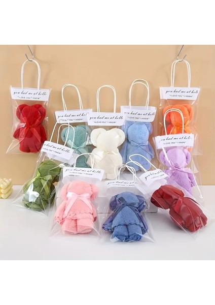 Sevimli Ayı Havlu Hediye Seti (Özel Çantası Hediye)1 Adet indirimleri