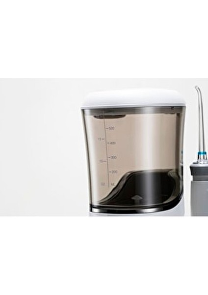 AQ350 Ağız Duşu Yumuşak Fırça Kılı ile 12 Farklı Basınç Aralığı Beyaz