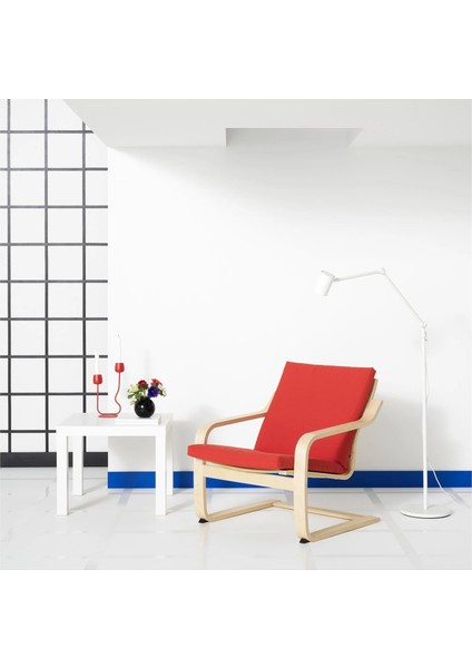 Poang Sallanan Koltuk Ekru Bej Vissle Kırmızı Alçak Arkalıklı modelleri