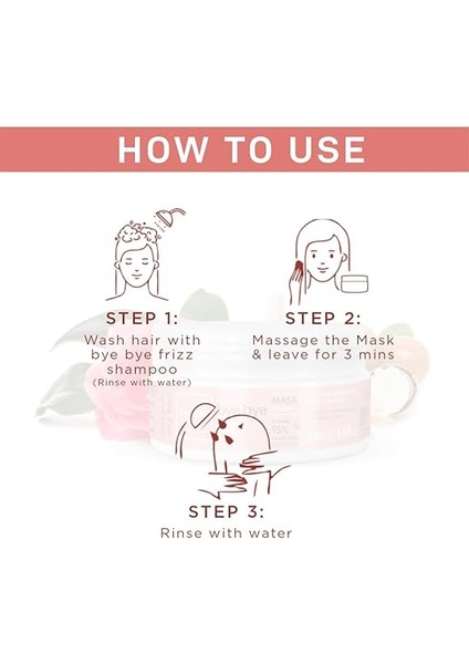 Professıonal Essentials Bye Bye Frizz Maske, 200ML fırsatları