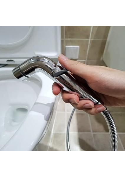 Spiralli Taharetmatik Taharet El Duşu Debi Ayarlı KTS101 modelleri