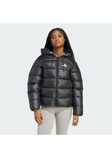 Sportswear JV7767 Essentials Clımawarm Sentetik Dolgulu Kapüşonlu Mont