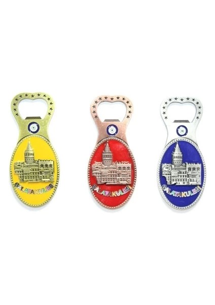 Yöresel Galata Kulesi Magnet ve Açacak