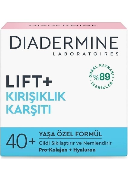 Lift+Kırışıklık Karşıtı 40+ Yaşa Özel Bakım Kremi 50 ml fiyatları