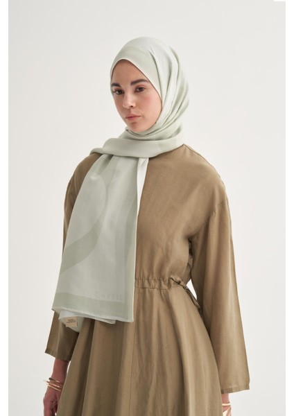 Linea Monogram Floş Şal Soft Yeşil fiyatları