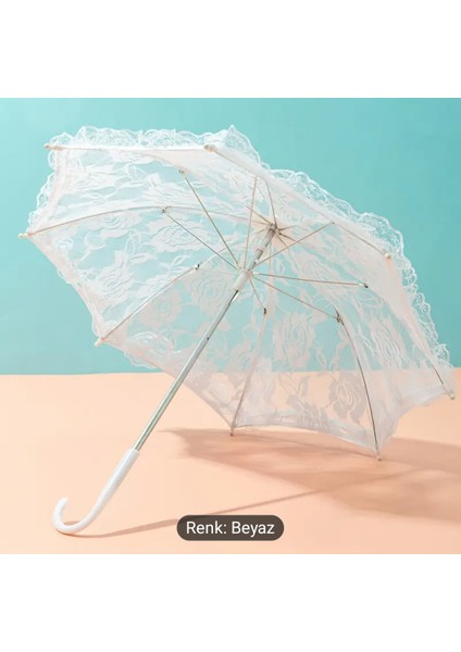 Şemsiye 45-43 Ebatlarinda Gelin Düğün Nişan Çekimleri Özel Günlerde Resim Çekilmesi İçin İdealdir