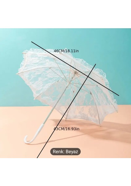 Şemsiye 45-43 Ebatlarinda Gelin Düğün Nişan Çekimleri Özel Günlerde Resim Çekilmesi İçin İdealdir fiyatları