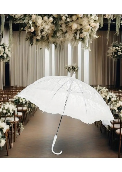 Şemsiye 45-43 Ebatlarinda Gelin Düğün Nişan Çekimleri Özel Günlerde Resim Çekilmesi İçin İdealdir
