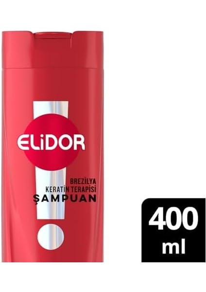 Elidor Saç Bakım Şampuanı Brezilya Keratin Terapisi 400 ml modelleri