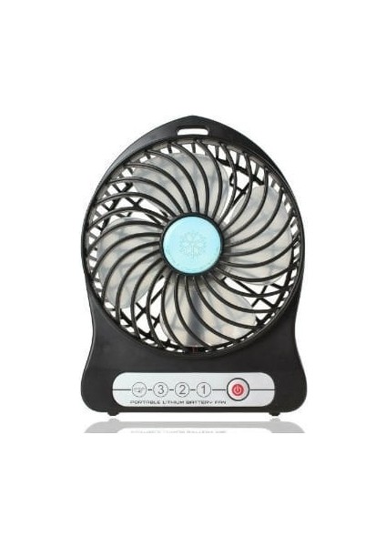 Şarjlı Taşınabilir Mini Fan - Vantilatör