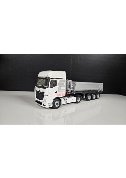 1/50 Mercedes Actros 4x2 + Damper Dorse Gri Renk