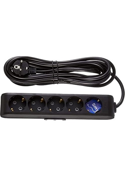 Multi-Let Siyah Priz Topraklı Kablolu Çocuk Korumalı 5 mt fiyatları