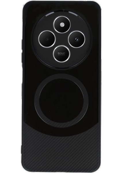 Xiaomi Redmi 14C Kılıf Maya Karbon Kapak - SIYAH-(5796) - N873J637-M72873 modelleri
