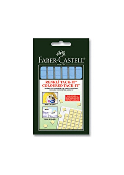 Tack-it Renkli Yapıştırıcı 50 gr 90 Adet Kullanıma Uygun Çeşitli Renkler modelleri