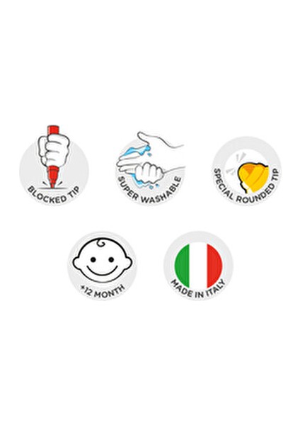 OFISINN-071 Okul Öğrenci Kırtasiye Boya Seti 2 Parça Renkli Yıkanabilir Boyalar fırsatları