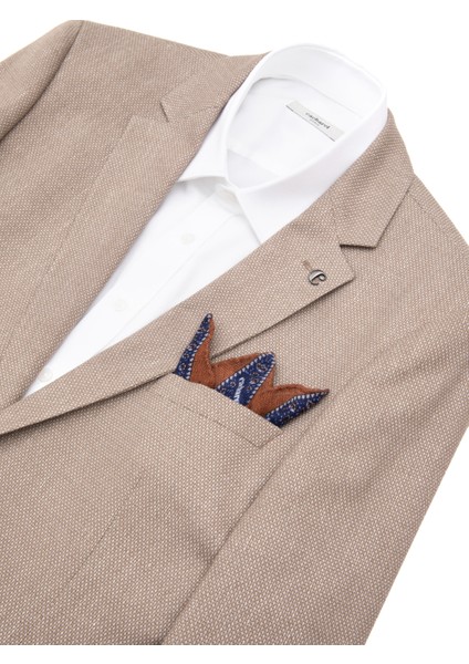 Erkek Lacivert %100 Yün Mendil 50317266-200