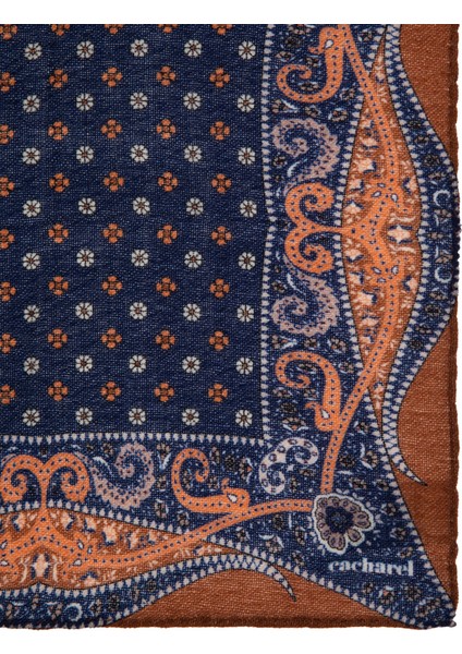 Erkek Lacivert %100 Yün Mendil 50317266-200 indirimleri