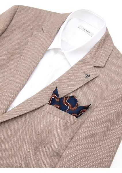 Erkek Lacivert %100 Ipek Mendil 50317255-200