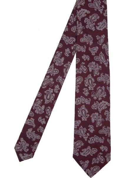 Erkek Bordo %100 Ipek Kravat 50317371-900 modelleri