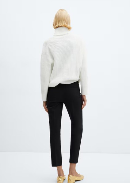 Kısa Paçalı Düğmeli Pantolon modelleri