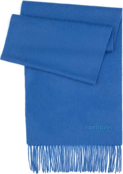 Erkek Mavi %100 Yün Kaşkol 50317119-300