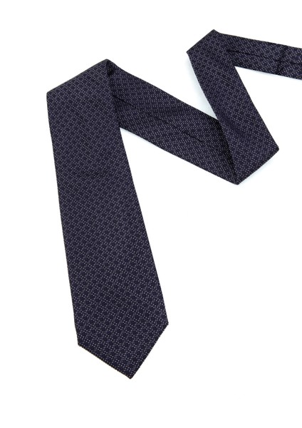Erkek Lacivert %100 Ipek Kravat 50317305-200