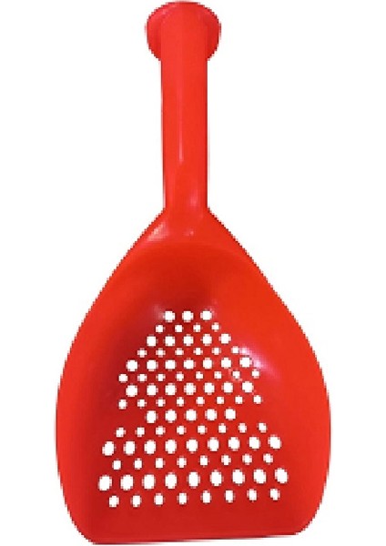 Jumbo Kedi Kumu Küreği 04804 | 30 cm Güçlendirilmiş Sert Plastik Elek