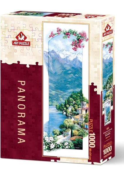 Puzzle Akdeniz Sabahı 1000 Parça Panorama Puzzle