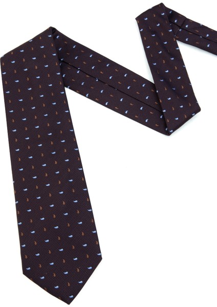 Erkek Kahverengi %100 Ipek Kravat 50317290-400